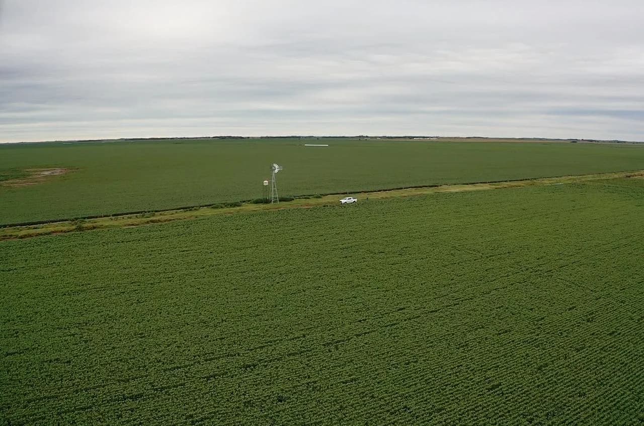 Vista aérea del lote Don Isidro